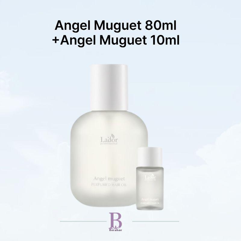 LADOR BTS JIMIN Haaröl Angel Muguet 80ml + Spezielles Geschenk Mini-Fotobuch / 2,71 fl.oz Osmanthus 1)Angel Muguet 80ml + Angel Muguet 10ml