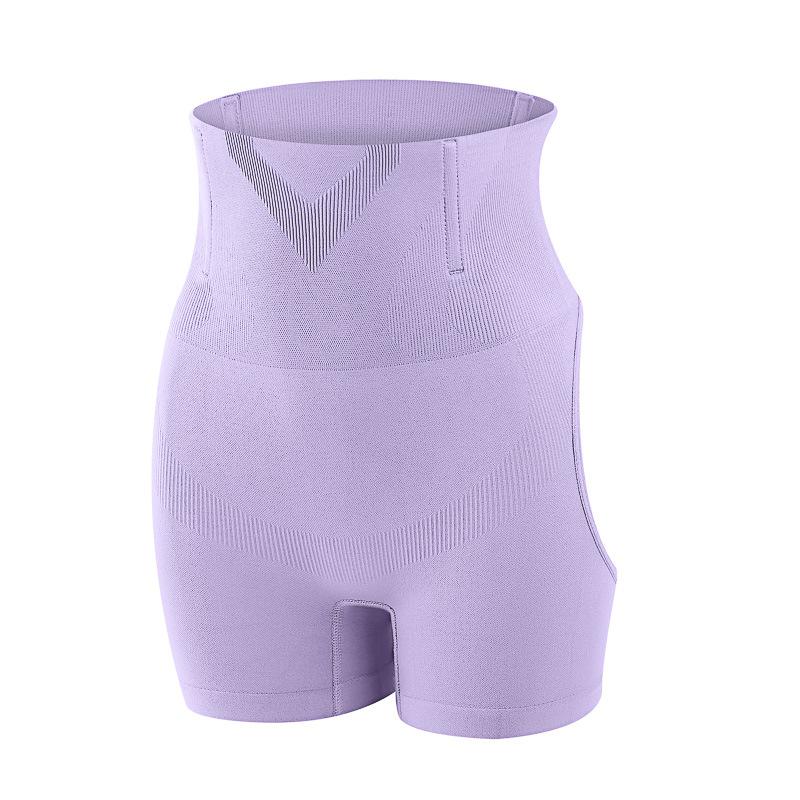 Atmungsaktive Damen-Slips zur Po-Verstärkung, Po-Hebende Slips, Formende Slips für kurvige Hüften, Modische Bauchweg-Slips XL licht lila