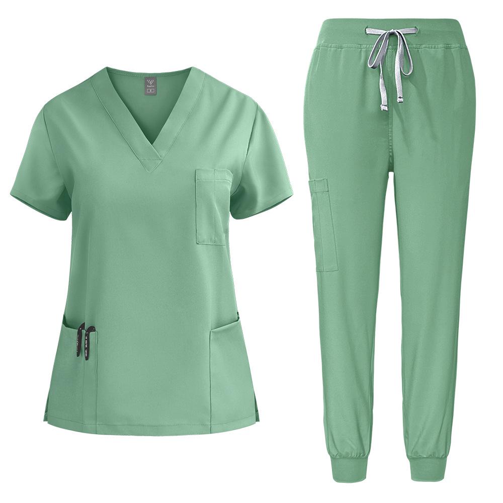 Unisex Schnelltrocknender Stretch-Kasack - Kurzarm für medizinisches Fachpersonal Extra Extra Large minze, grüne