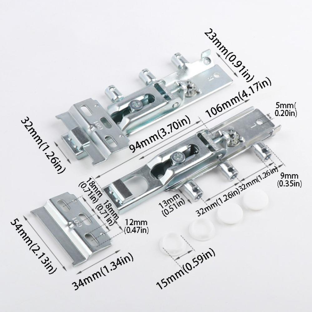 Versteckter Wandhalter Haken Schwerlast Aufhängung Stahl Schrank Haken Wand Schrank 1 Pair