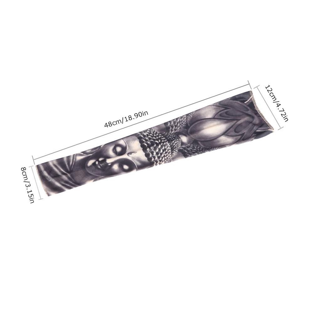1 Stück UV-Schutz Temporäre Tattoo-Druckärmel Armstulpe Outdoor Temporäres Fake-Tattoo Arm