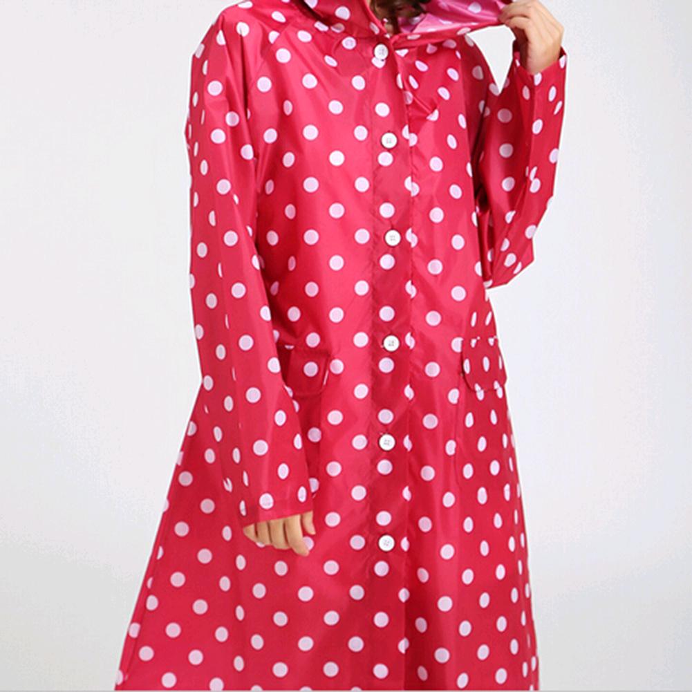 Neuer Damen-Regenschutz, Regenmantel, wasserdichter Poncho, Camping-Mäntel und Jacken none rose rot