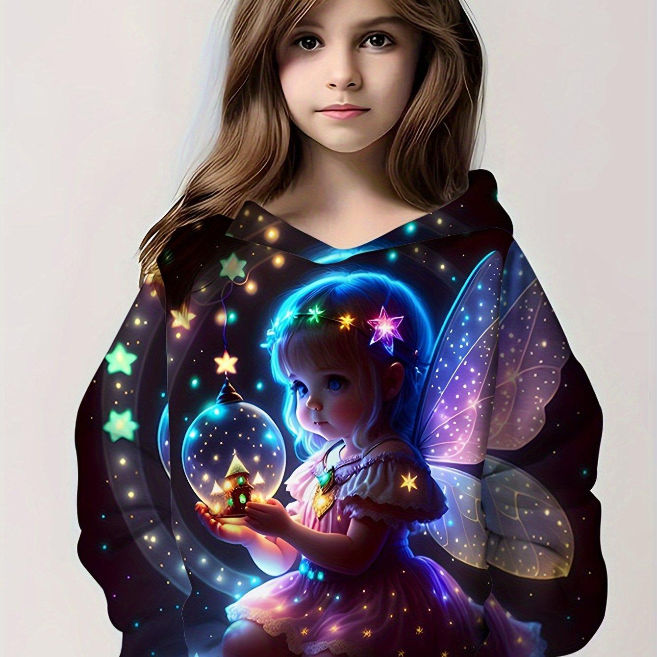 Kinder Kleidung Mädchen Hoodies Langarm Cartoon 3D Druck Kinder Frühling Herbst Kleidung Casual Niedlich Outdoor Kind Mädchen Kleidung Tops 110