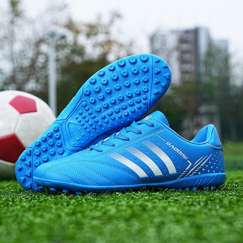 Fußballschuhe Jungen und Grundschüler Gebrochene Nägel Tf Kurze Nägel Jugendwettkampf Trainingsschuhe Großer Junge Fußball Herrenmodelle 44
