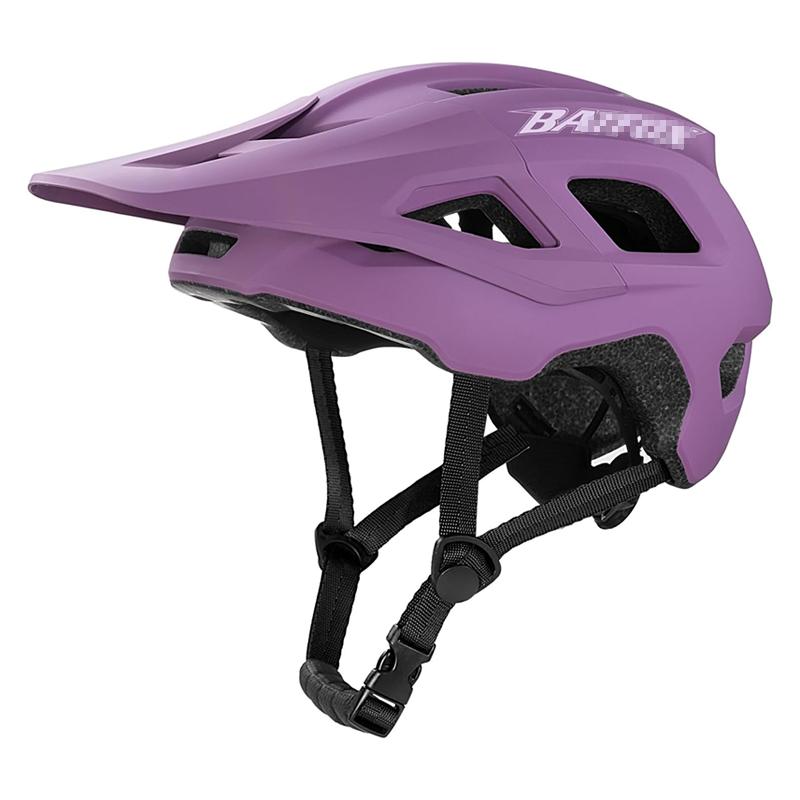 Fahrradhelm, Mountainbike-Helm Helme für Männer Frauen Erwachsene Jugendliche M violett