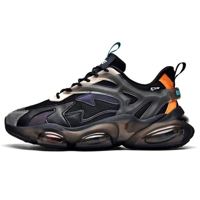 Herren Sneaker Höhenerhöhend Leichtgewicht Erwachsene Mann Sportschuhe Freizeitschuhe Trainer Herren Laufschuhe Herren Sneaker 41 schwarz
