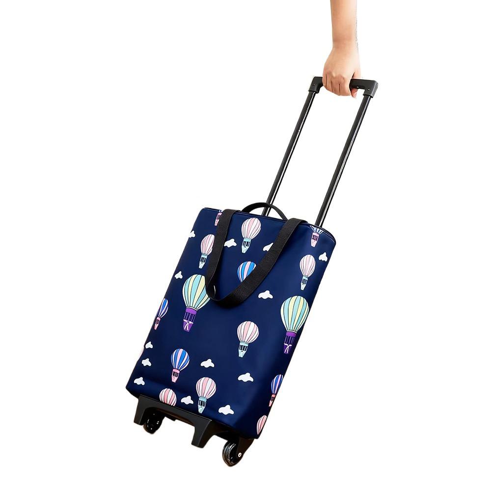 Faltbare Einkaufstasche mit Rädern, große Kapazität, wasserdicht, Hand-Einkaufstrolley, Lieferung Style 5