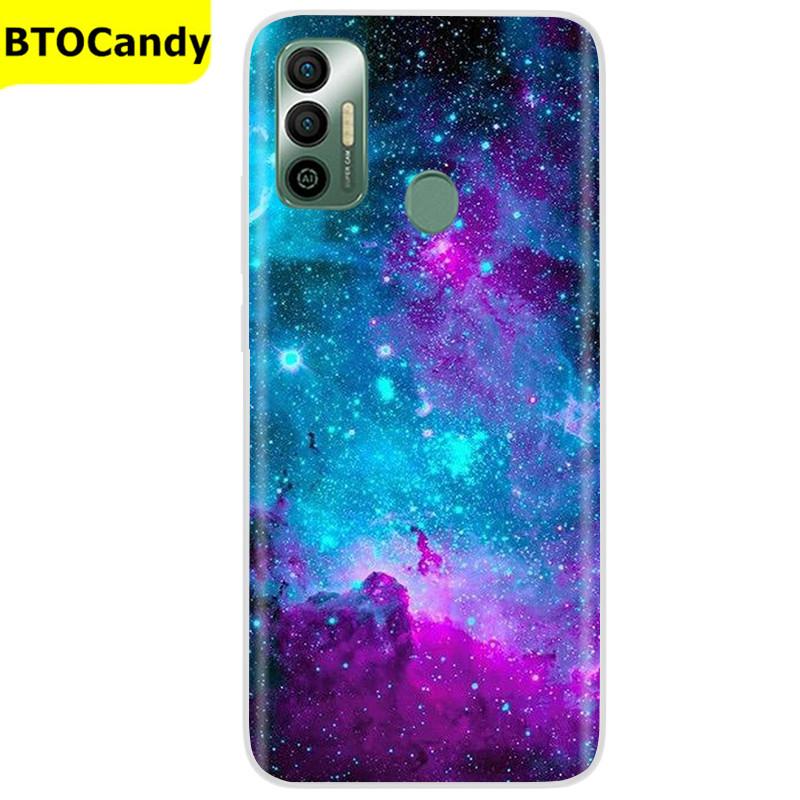 Für Tecno Spark 7 Hülle, Weiche Silikonhülle für Tecno Spark 7 Spark7 Fundas Hülle Telefonhülle für Spark 7 KF6j Weiche Coque Hülle Tecno Spark 7