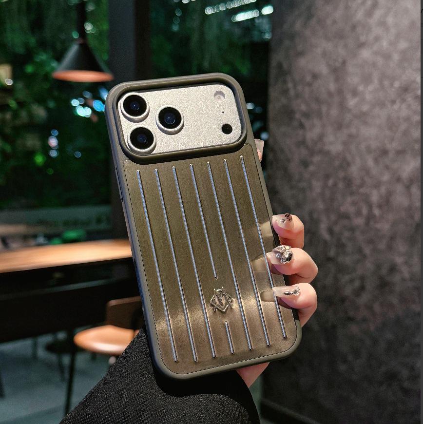 RIMOWA Aluminium-Magnesium Koffer Handyhülle für iPhone 17 Pro/Pro Max 17 Pro (Bagged)