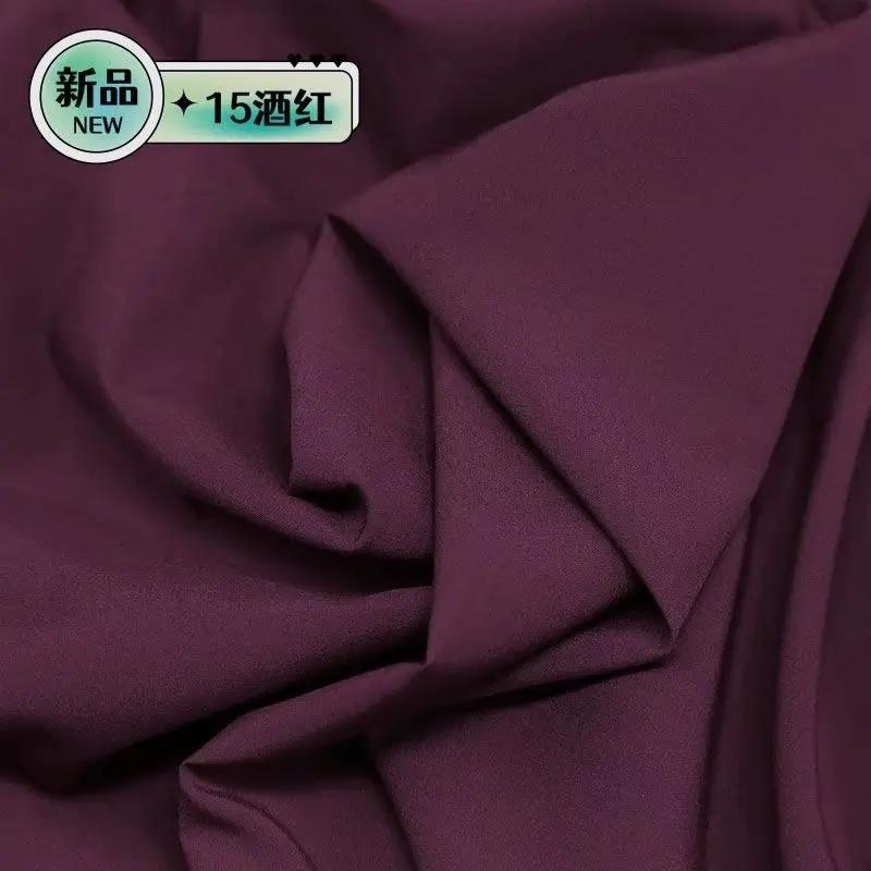 Chiffon-Stoff, 100 cm x 150 cm, Kleider- und Bekleidungsmaterialien, DIY-Design, Bekleidung, Nähzubehör, atmungsaktiv, Handarbeit, Dekoration, Zuhause 100x150cm bordeaux