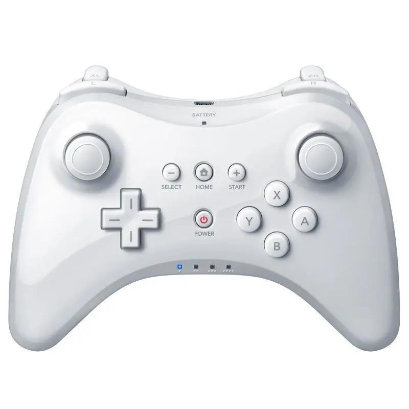 Wireless Classic Pro Controller Joystick Gamepad für Nintend wii U Pro mit USB Kabel Wireless Controller weiß