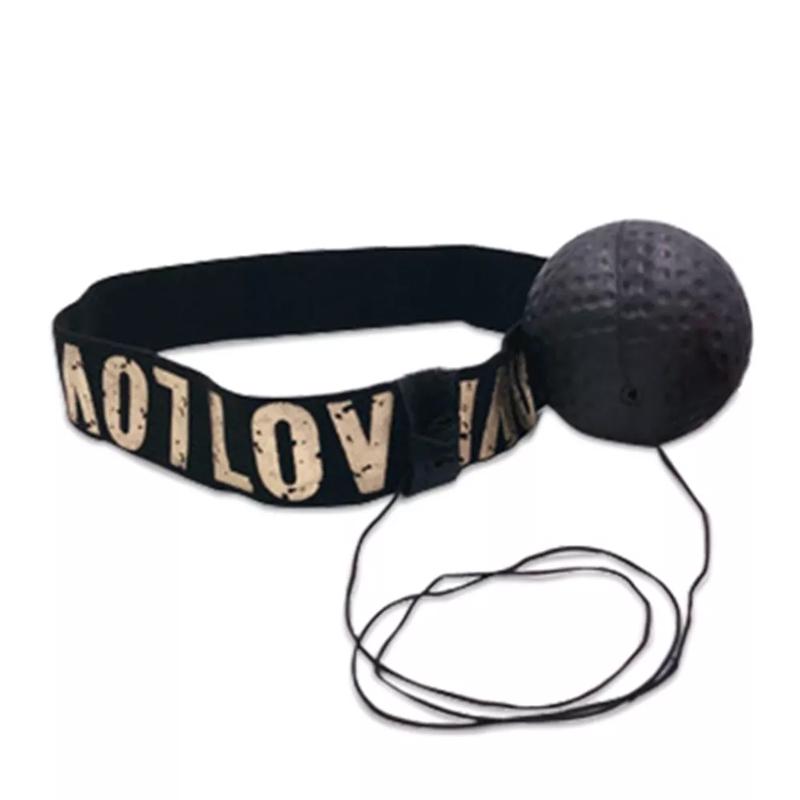 Boxen Speed Ball Kopf-montiert PU Punching Ball MMA Sanda Training Hand Auge Reaktion Gym Sandsack Muay Thai Boxeo fitness Ausrüstung schwarz