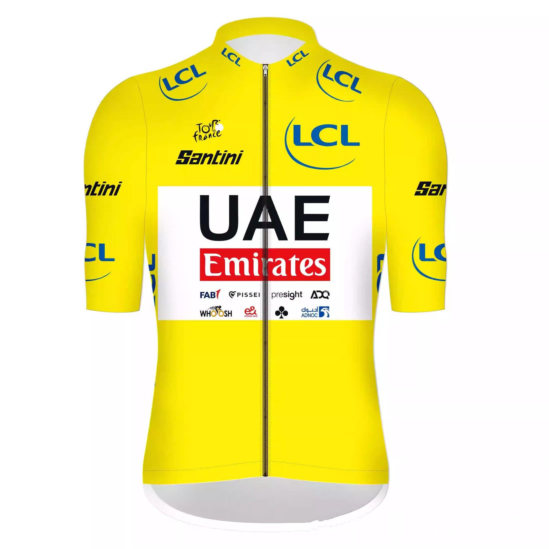 2026 Sommer Atmungsaktives Oberteil, Rennrad Mountainbike Fahranzug, Rosa Champion Anzug, Atmungsaktiv S yellow