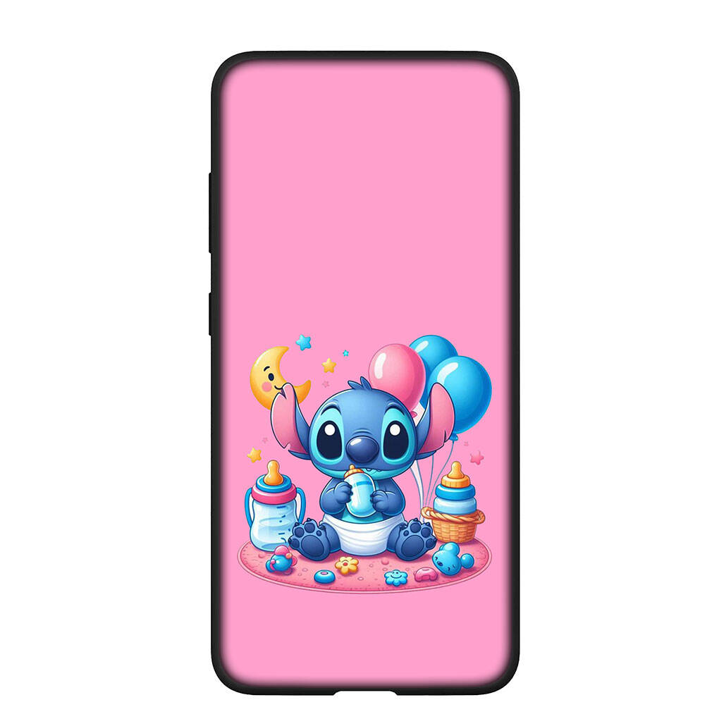 Handyhülle für iPhone 17 16 15 Plus 16E Huawei P30 P20 Lite Redmi Note 14 12 11 13 Pro Max OPPO A60 A80 A40 A18 A38 Blau Lilo Comics Stitch Rosa Hülle for Huawei Nova 5T rehbraun
