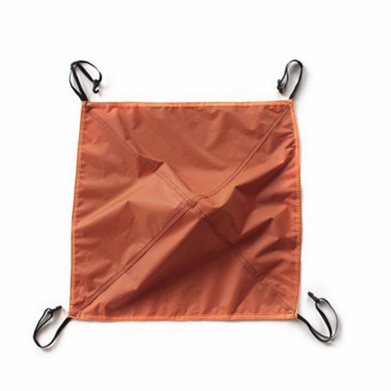 Outdoor Leichte Camping Markise Picknick Zelt Sonnenschutz 3-4 Personen Automatische Zelt Overhead Stoff Abdeckung orange
