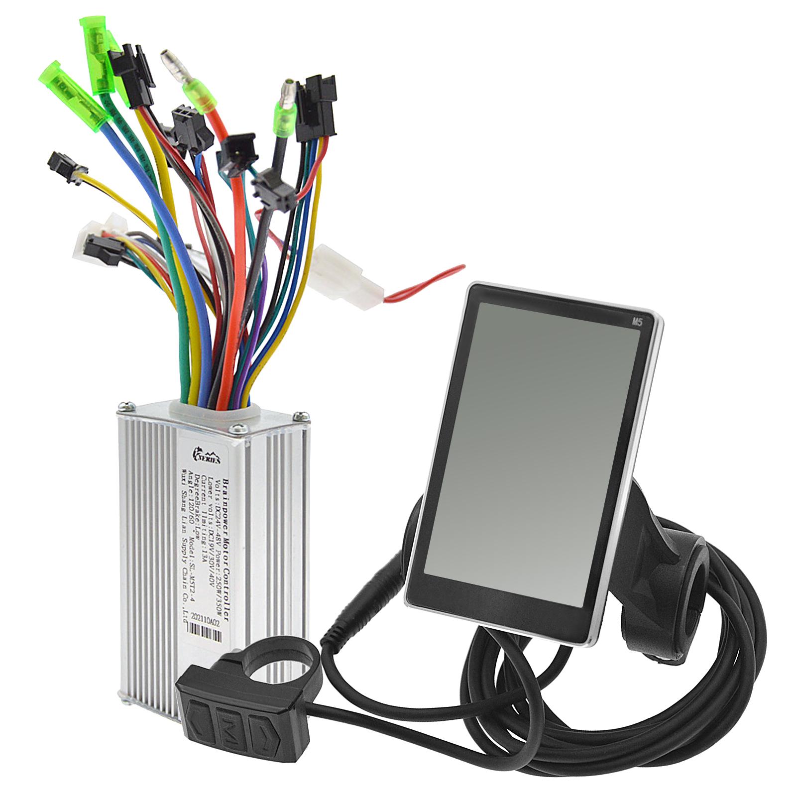 Elektroroller-Motorsteuerung aus Aluminiumlegierung, intelligente bürstenlose Motorsteuerung + elektrisch 24V-48V