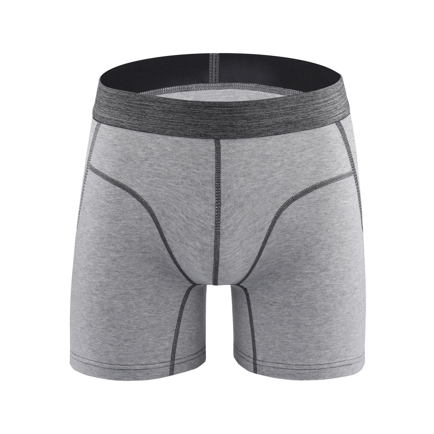 Herren Boxershorts Baumwolle Unterwäsche Mode Einfarbig Bequeme Slips Atmungsaktiv Gym Fitness Laufen Unterwäsche L XL XXL 3XL 3XL