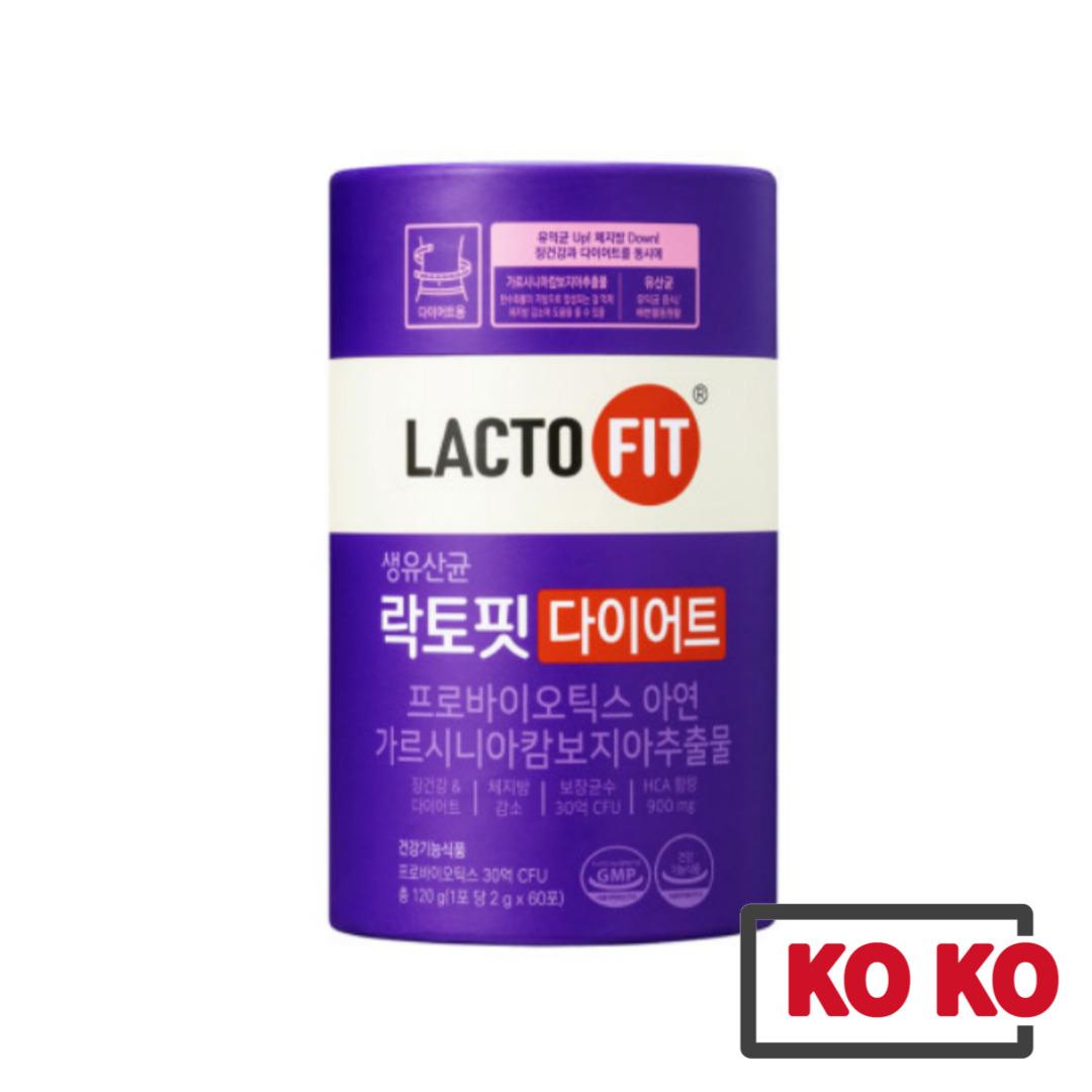 [NEU] Lacto Fit Diät 2g x 60 Sticks / Probiotika / Chong Kun Dang / Präbiotika / Abnehmen 60 stick (case)