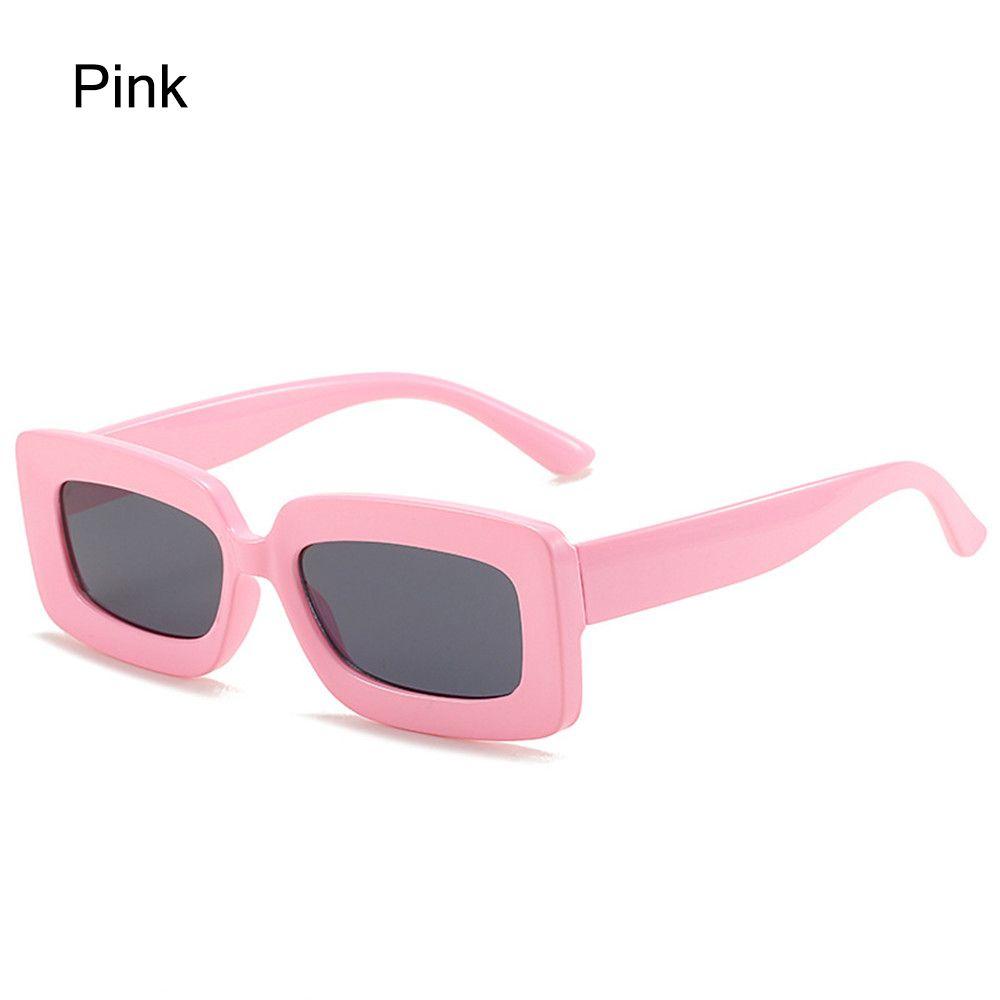 Beliebte Große Großer Rahmen Bau Damen Brillen Rechteck Sonnenschutzbrillen Herren Erwachsene Sonnenbrillen Damen Erwachsenen Sonnenschutz pink