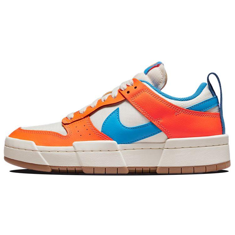 Nike Dunk Low Disrupt Supa Damen Sneaker Weiß Sail Total-Orange CK6654-104 37.5