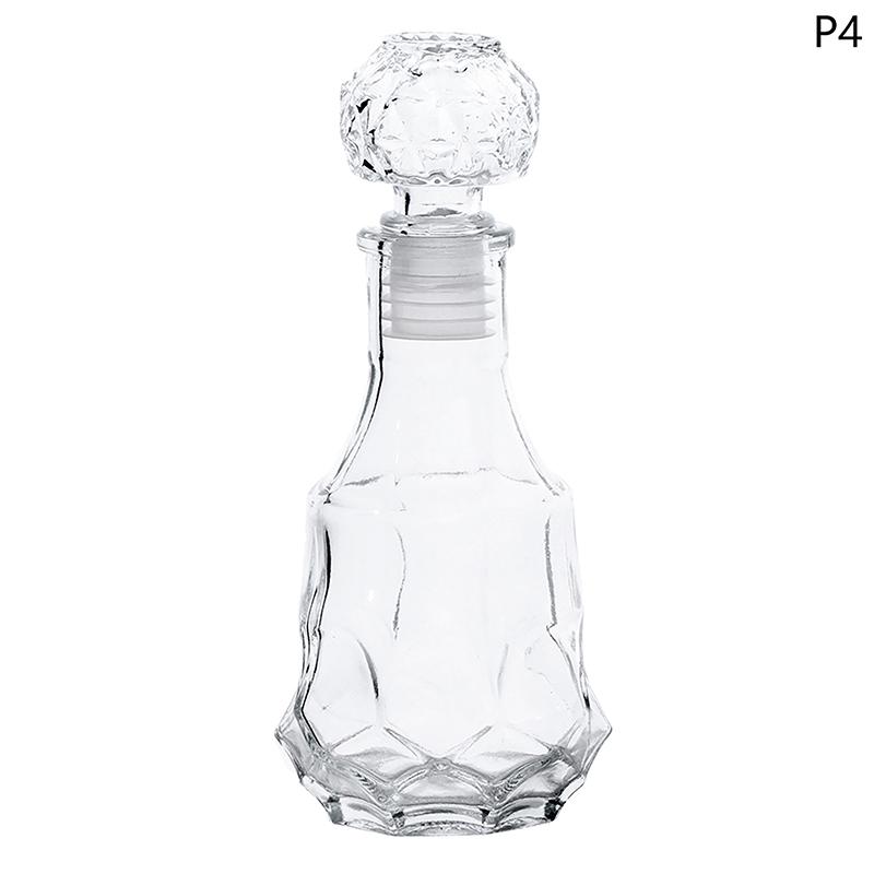1Pc 100/150Ml Transparent Glas Tasse Whiskey Decanter Party Barware Whisky Glas Flasche Für Schnaps Scotch Bourbon Barware