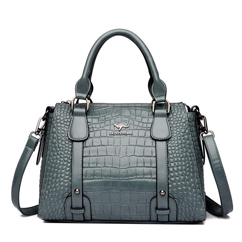 Mode Trendige Tasche Neue Stil Tasche Krokodilmuster High-End Große Tasche Damen Große Kapazität Einzel-Schulter Hand Crossbody Tasche