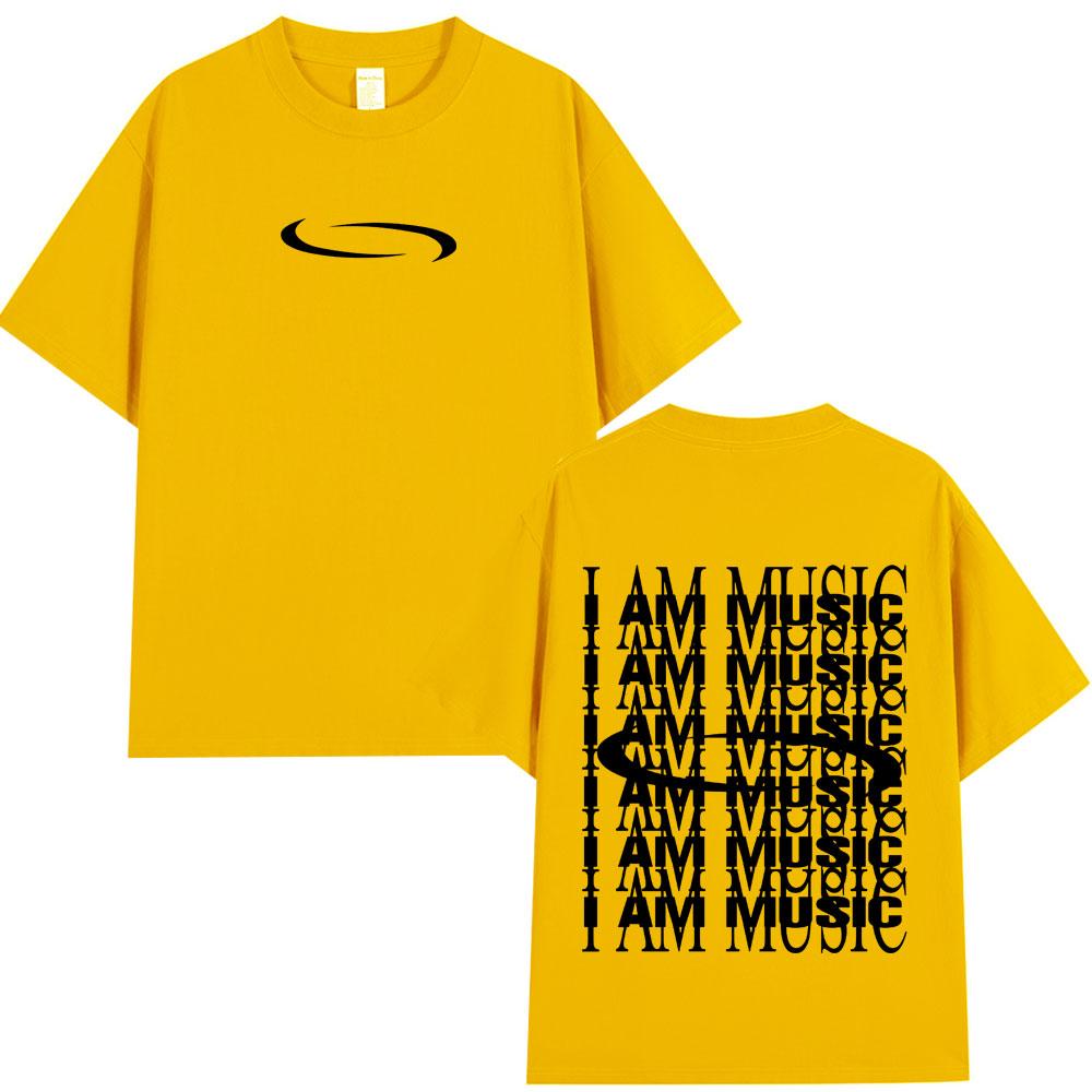 Playboi Carti I Am Music Album Logo T-Shirts Opium Ken Carson Destroy Lonely Rapper T-Shirts Herren Damen Mode Vintage T-Shirt S
