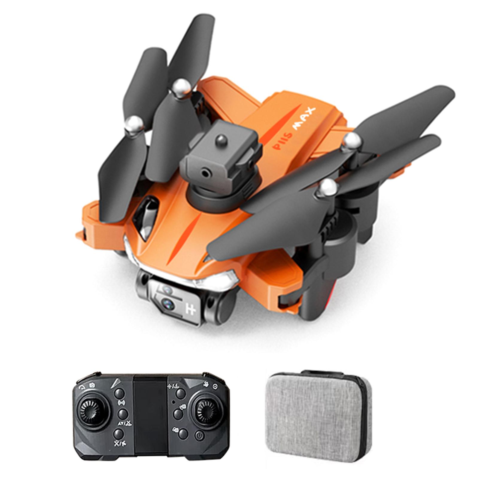 Drohne mit Kamera 1080P Dual-Kamera-Fernbedienungsdrohne 5GWiFi Optischer Fluss Hindernisvermeidung 1 battery orange