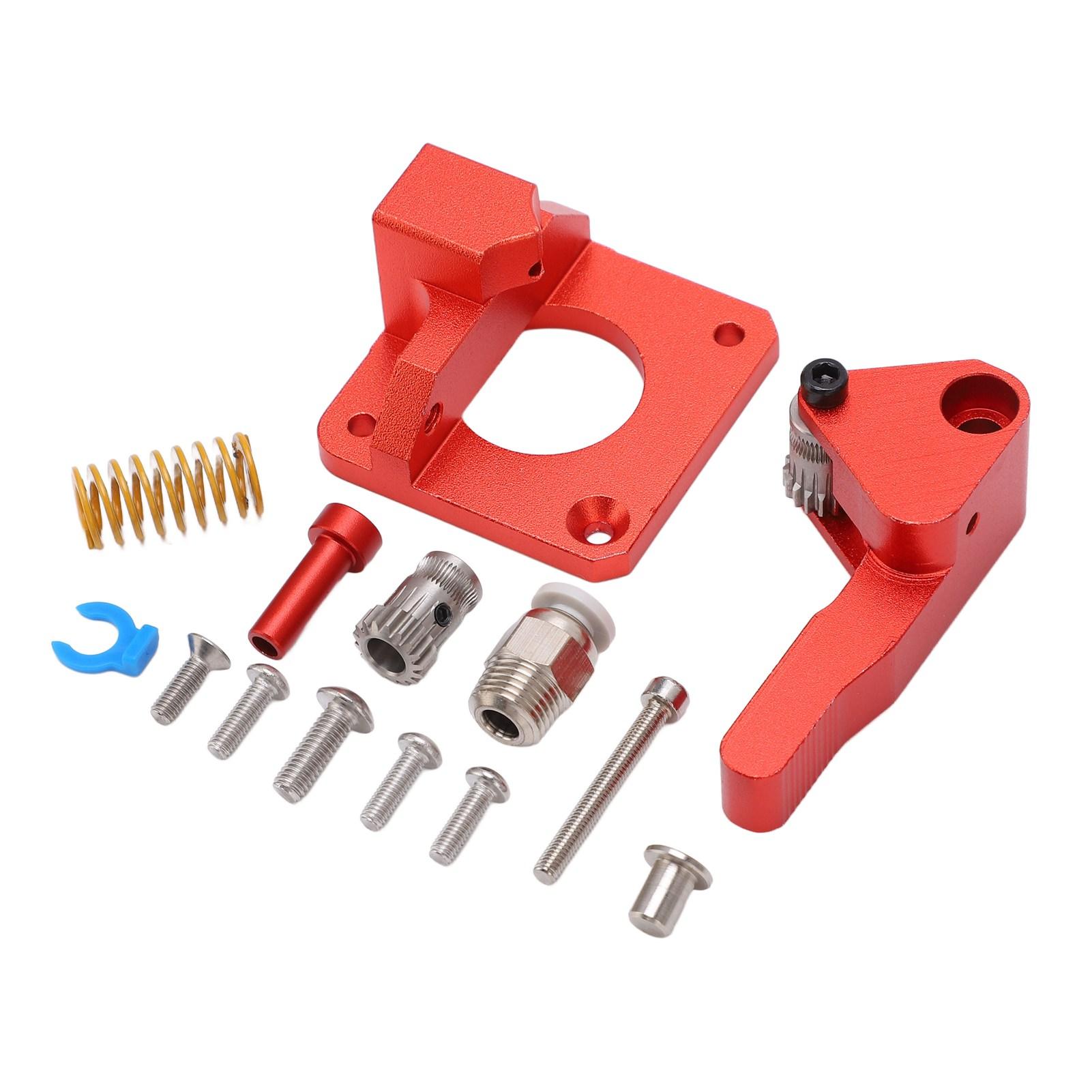 Extruder Aluminiumblock-Kit Dual Gear Extruder Zuführung 3D-Druckerzubehör für CR 10S PRO