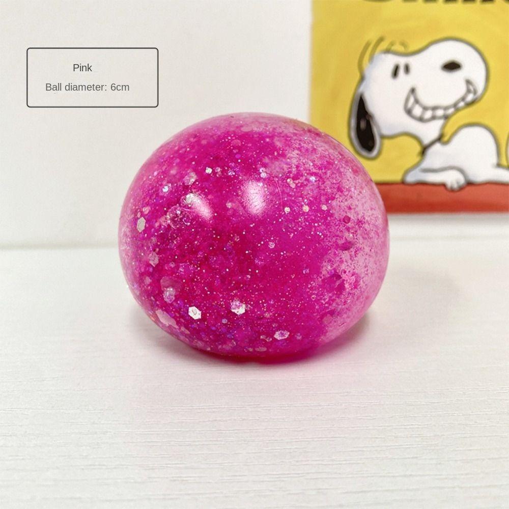 Umweltfreundliches Spielzeug aus gedämpften Brötchen mit Maltose. Lustiges Spielzeug reduziert Ängste. TPR-Entlüftungsball. Weicher, gedehnter Ball aus Maltosesirup. Geschenk für Kinder
