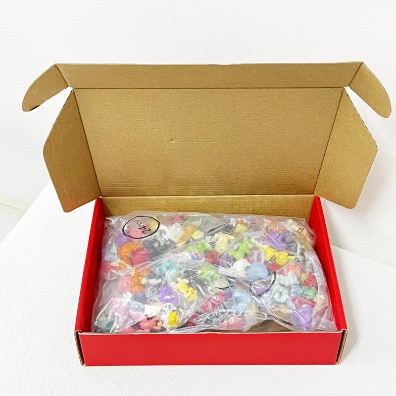 Pokemon Action-Figuren Spielzeug 144 Stück/120 Stück/96 Stück/72 Stück/48 Stück/24 Stück Mini-Figuren Pikachu Anime-Puppe Geburtstagsgeschenke