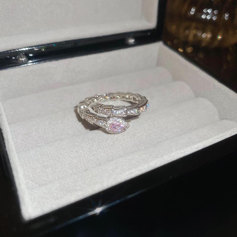 Vergoldeter Zuckerring mit Diamanten - Hochwertiger Luxus-Modeschmuck