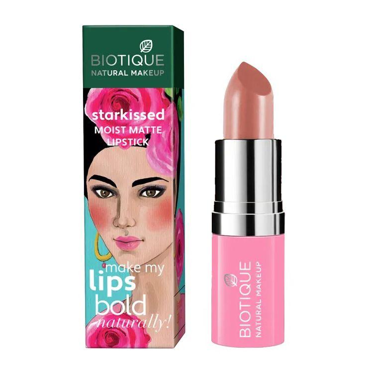 Kiss on the Island Feuchtigkeitsspendender, matter Lippenstift (4,2g), Starkissed Moist Matte Lipstick Island Kiss, Biotique