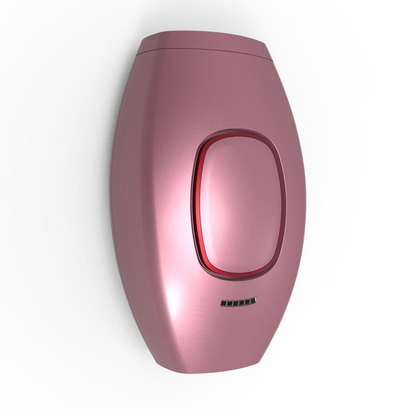 Tragbarer Mini-Laser-Epilierer, geeignet für die Ganzkörper-Haarentfernung bei Frauen EU Plug rosa
