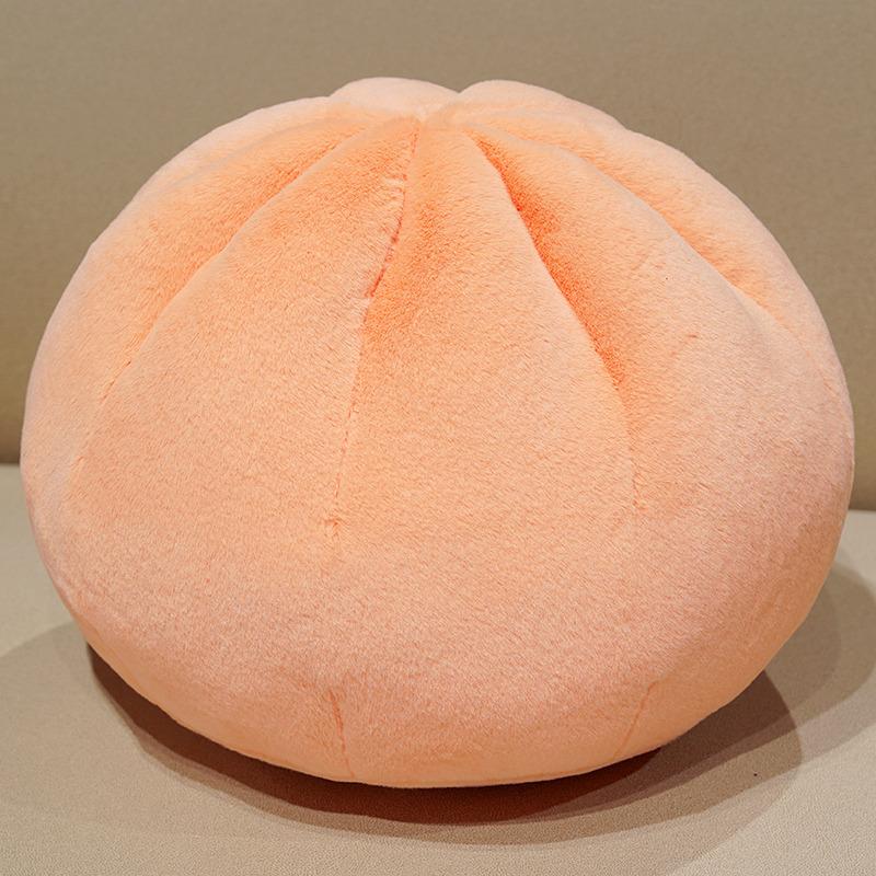 Mehrere Größen Niedliche gedämpfte Brötchen Plüschtiere Weiche Baumwolle gefüllte Lebensmittel Spielzeug Gemütliches flauschiges Kissen Lustiger Schlüsselanhänger Dekor Schönes Geschenk 9cm pendant