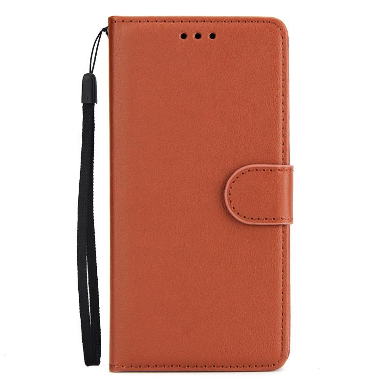 P20Lite Lederhülle für Huawei P20 Lite Hülle für Huawei P 20 P20 P30 Pro P30 Lite Hülle Klassischer Stil Flip Wallet Handyhülle for Huawei P30 Pro braun