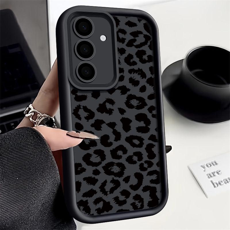 Leopardenmuster Hülle Für Samsung Galaxy A56 5G A55 A54 A36 A35 A34 A26 A57 A16 A15 S26 S20 FE S21 S22 S23 S24 S25 Ultra Capa Funda For Samsung Galaxy S21 Ultra