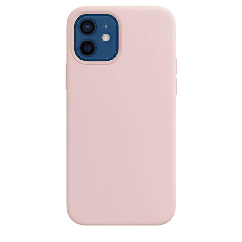 Luxuriöse Silikonhülle für iPhone 13 Mini 15 14 Pro MAX Hüllen für Apple iPhone 11 12 13 Mini Vollständige Abdeckung mit Box iPhone 13 Mini hellrosa