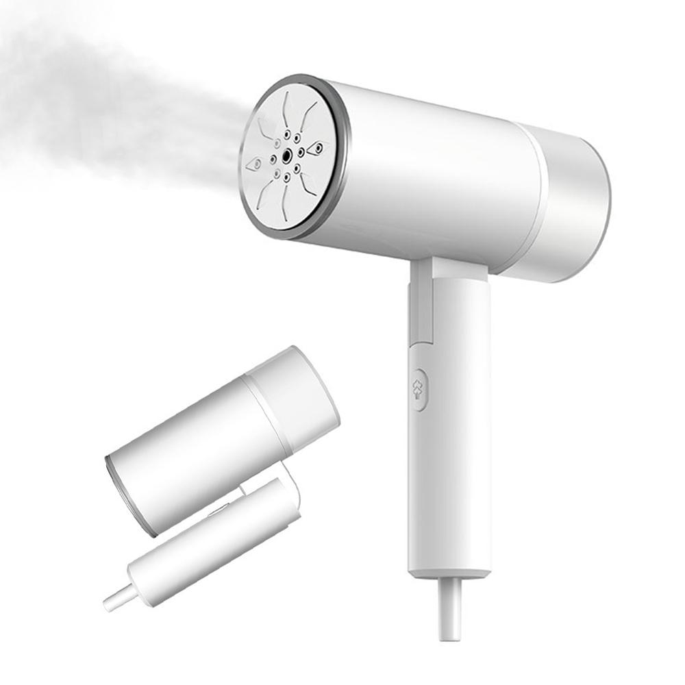 Handdampfgerät für Kleidung, horizontales und vertikales Dämpfen, 1200 W, 200 ml, 20 Sekunden schnelles Aufheizen UK Plug weiß