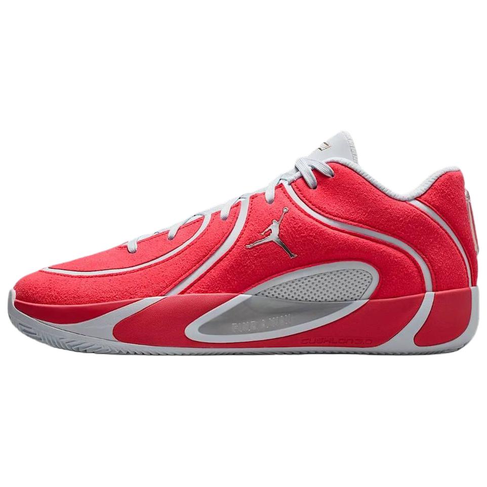 Air Jordan Jordan Tatum 4 PF St. Louis Herren Sneaker Rotes Sirenenrot Metallic-Silber IO5031-600 40