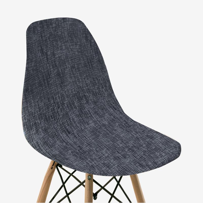 Stuhlhussen mit Blumenmuster, elastischer Sitzkissenbezug, Schutz für Stühle, Einbauküche, Wohnzimmer, Heimdekoration, 1 Stück