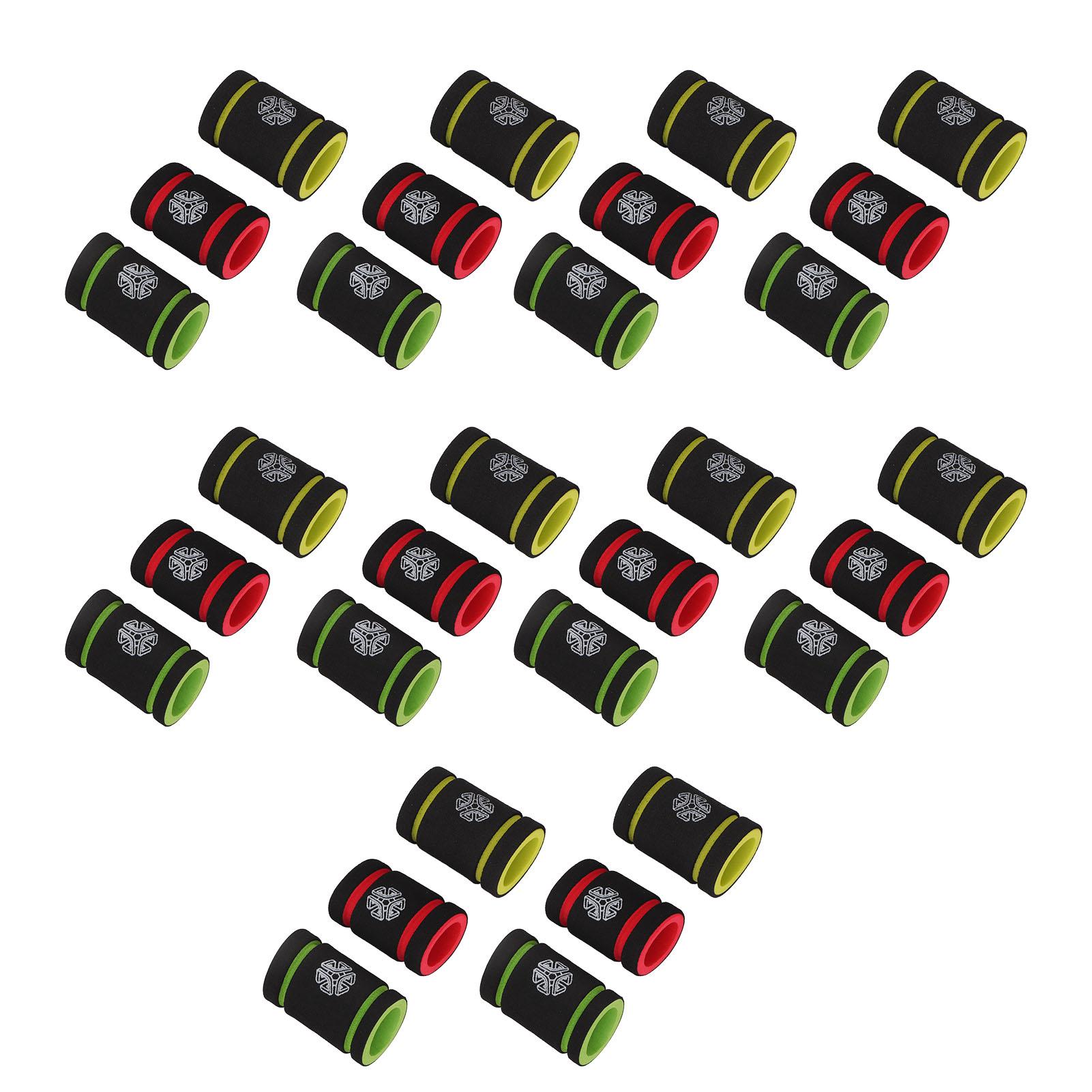30 Stück Tattoo Griffhüllen Schaumstoff Einweg Elastisch Universal Tattoo Stift Griffhüllen 1,2 Zoll Durchmesser