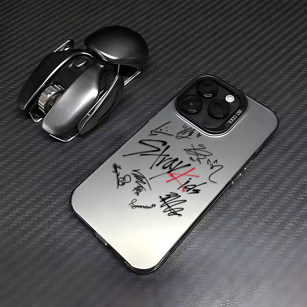 Modische Kpop S-Stray-Kids Handyhülle Für iPhone 17 16 15 14 13 12 11 mini Pro Max X XR XSMAX 8 7 Air Plus Anti-Fall Matte Abdeckung iPhone 17 Air