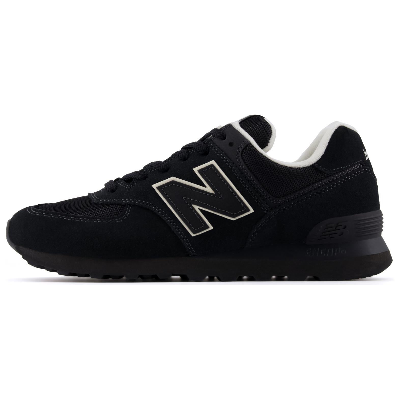 New Balance Niko And  Nb 574 Bequeme Vielseitige Low Top Freizeit-Stadtschuh Laufschuhe Unisex Sneaker Schwarz U574NAB 40.5