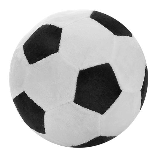 Lustiger Plüsch-Soccor, realistischer Fußball, weicher gefüllter Ball, Kinderspielzeug, Heim-Sofaation