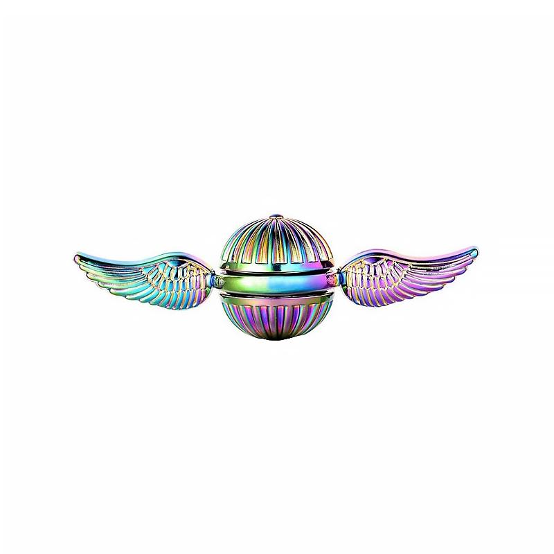EDC Fingertip Spinning Gyroskop Fidget Spinner Anti-Stress-Spielzeug für Kinder und Erwachsene Rotierende Metallkugel Desktop Stress Relief Spielzeug gray