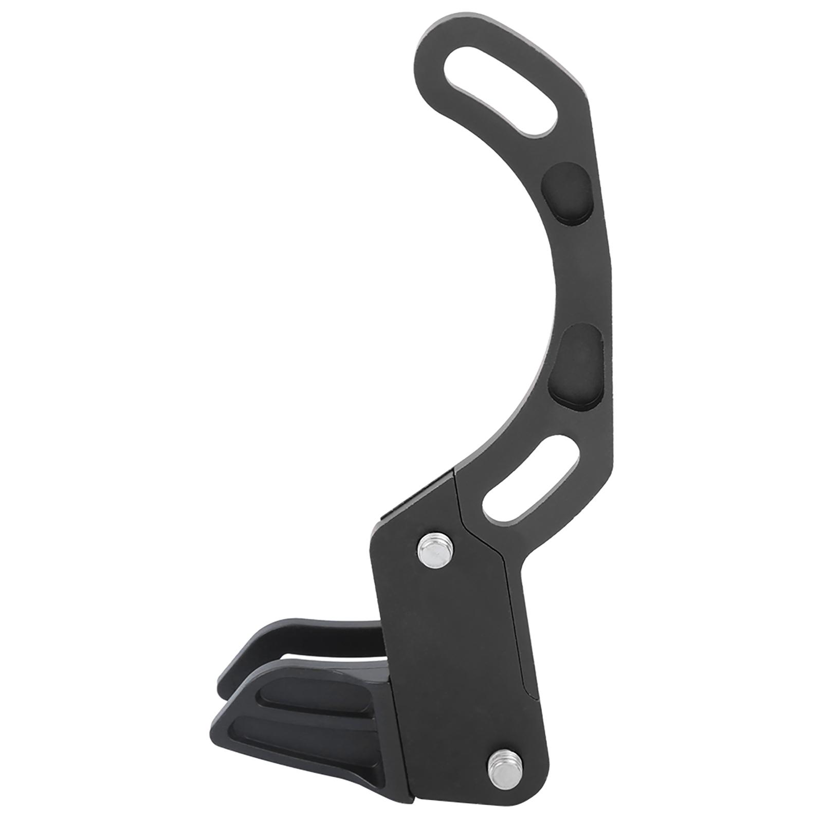 Single-Disc Fahrradkettenführung Stabilisator BB Mid Lock Ultraleicht Fahrradzubehör Schwarz
