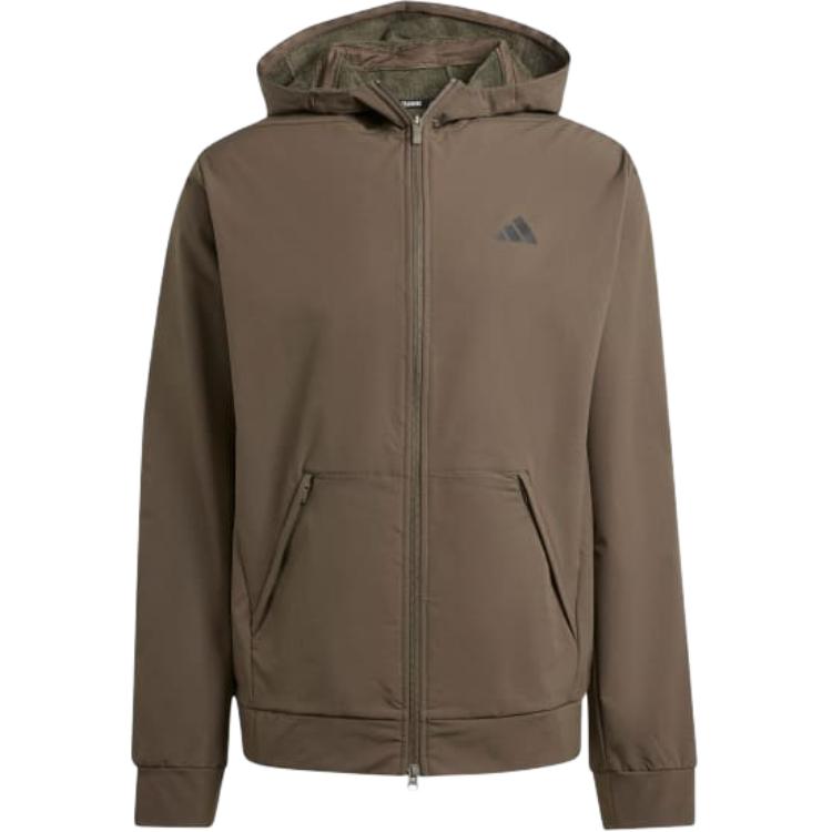 Adidas Cold.Rdy Designed For Training Full-Zip Hoodie Herrenjacke Dunkeloliv IX9059 M