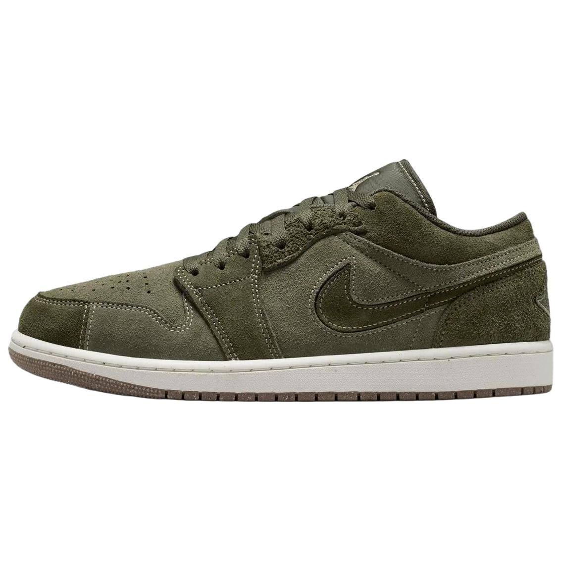 Jordan Air Jordan 1 Niedrig Vintage Basketballschuhe Herren Grün FQ3055-300 43 grün