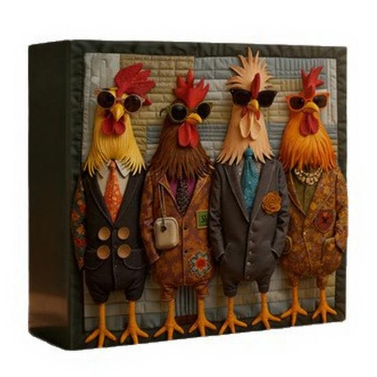 1000 Teile/Set Laufsteg Hähne Puzzle Hahnenkunst Puzzle Herausforderungsspiel Puzzle Spielzeug Dekoration Pädagogisch Tier Schwierig